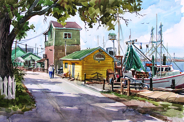 Southport Yacht Basin by Tony Van Hasselt Southport Yacht Basin by Tony Van Hasselt